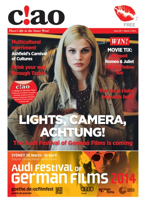 Issue 299 featuring Lisa Tomaschewsky in The Girls with 9 Wigs. One of the offerings at this year's German FIlm Fest